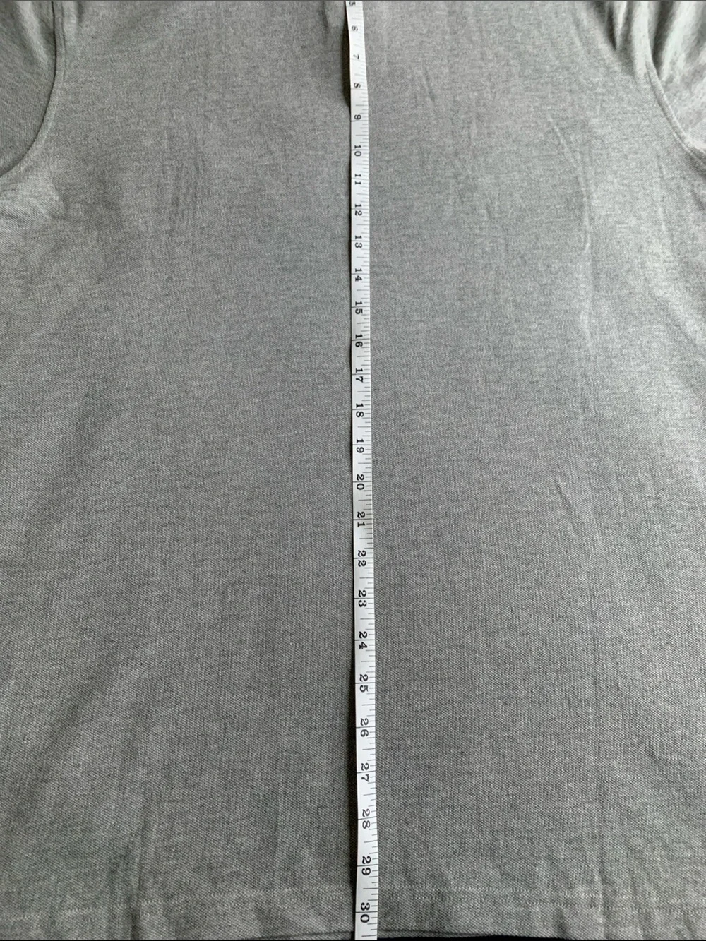 Polo by Ralph Lauren SE Gray Polo Shirt with Multicolor Patch Letters